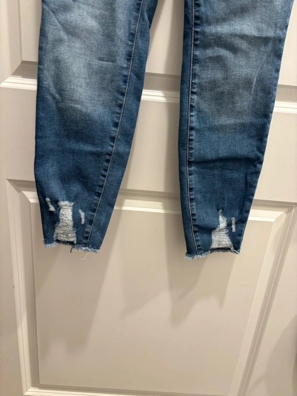 Sonoma Black Panel Light Blue Skinny Maternity Jeans Size 10